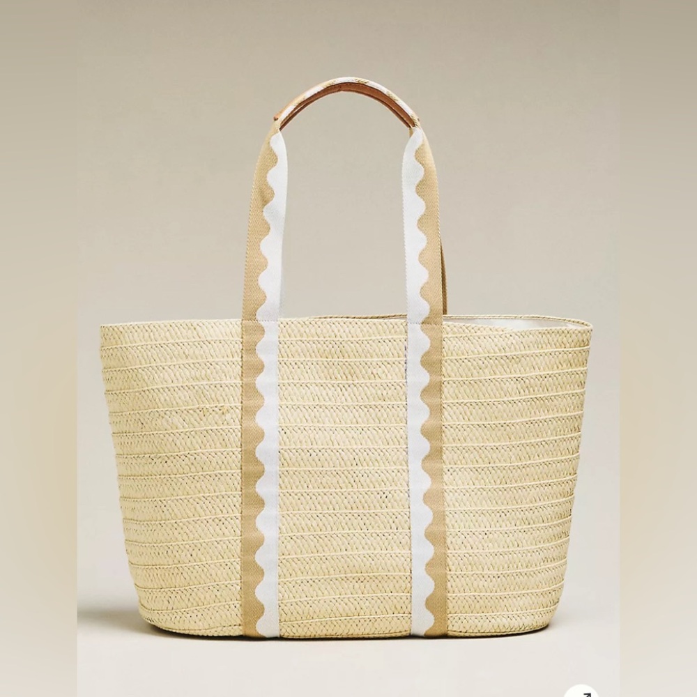 Anthropologie Marbella Tote, NWT - Picture 2 of 6
